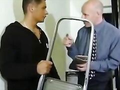 german busty mature dad and son