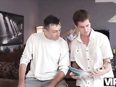 VIP4K. Man of the house gives good thrashing to vagina