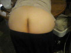 Ass wigle in basement