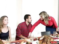 Step Moms Bang Teens - Naughty Family Thanksgiving