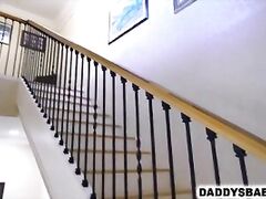 Step dad and d. sex interrupted by mom