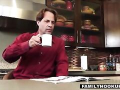 Fancy teen getting her fanny cooked with fat cock